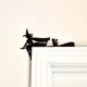 thumbnail image 2 of Halloween Door Corner Sign, Wooden Witch, Spider, Halloween Decoration, Halloween Witch Sign, Fall Decoration, 2 of 4