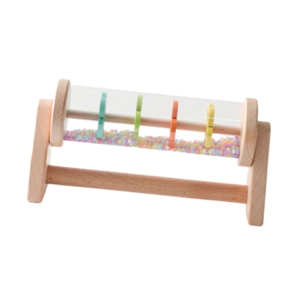 Rain Stick Rainmaker Toy Educational Educational Aprendizaje Classic Rain Sound Musical Juguetes para niños Niños Niños Bebés 6 meses