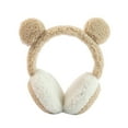 thumbnail image 2 of Winter Yellow Warm Earmuffs Are Soft And Knitted Plush Can Be Used To Irony The Cold, 2 of 7