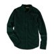 thumbnail image 1 of Camisa de Pana Aeropostale para hombre Verde Grande Botones al frente, 1 of 1
