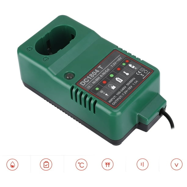 Multi level Protections Ni MH Battery Charger DC 7.2V 18.0V Ni MH