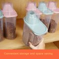 thumbnail image 1 of Plastic Pet Dog Cat Food Container Bucket With Measuring Cup Sealed Moisture-proof Outdoor Travel Portable Food Storage Container, 1 of 7