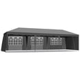 thumbnail image 3 of Tcbosik 10x30ft Canopy Tent with 8 Sidewalls, Outdoor Waterproof Party Canopy Tent with Sandbags, Stakes, Ropes and Roller Bag, Dark Gray, 3 of 14