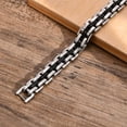 thumbnail image 5 of Gents Bracelet for Men, Two Tone 14K White Gold Bracelet, Men Jewelry, 5 of 7