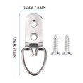 thumbnail image 4 of 50Pcs Picture Frame Hanger Iron Wall Hanging Hooks, , Light Weight, Easy Installation, Suitable for Paintings, Mirrors, Photo Frames, 4 of 8