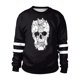 thumbnail image 1 of Chándal de Halloween para mujer, sudaderas con estampado de cabeza de Calavera, ropa de calle gótica de Terror, jersey de pareja, 1 of 4