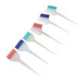 6Pcs Hair Dye Color Brush Kit Antislip Handle Dying Tint Brushes DIY Tool for Beauty Salon
