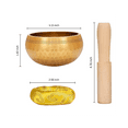 thumbnail image 3 of Tibetan Singing Bowl Set, Sound Bowl Cushion For Yoga, ,Chakra Healing (3.3 Inch), 3 of 9