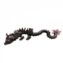 Woody Cherry Blossoms Dragon 3D Printed Figurine