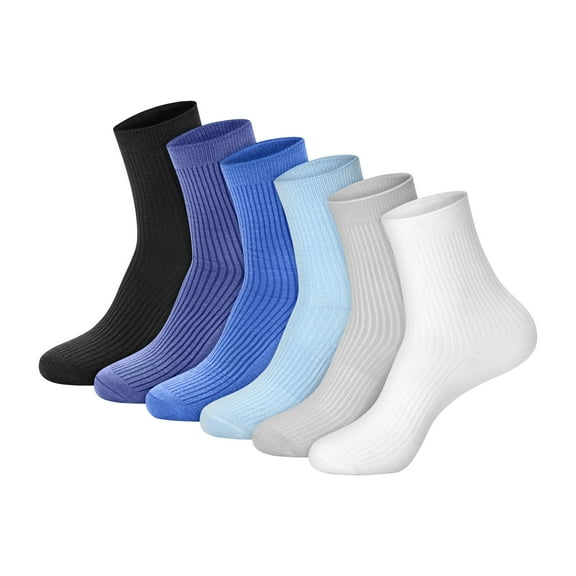Crew Socks, 6 Pairs, Originals SuperSoft, Stretch Socks for Women