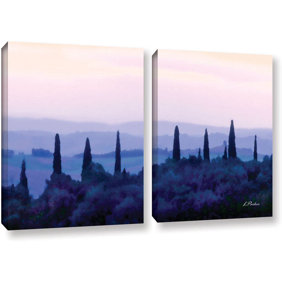 ArtWall 4 Piece Linda Parkers Slot Canyon Light from Above 2 Floater Framed Canvas Artwork 36 x 54