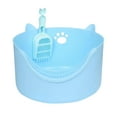 thumbnail image 2 of Caja de Arena para Gatos Salvador Abierta con Lados Altos Azul, 2 of 9