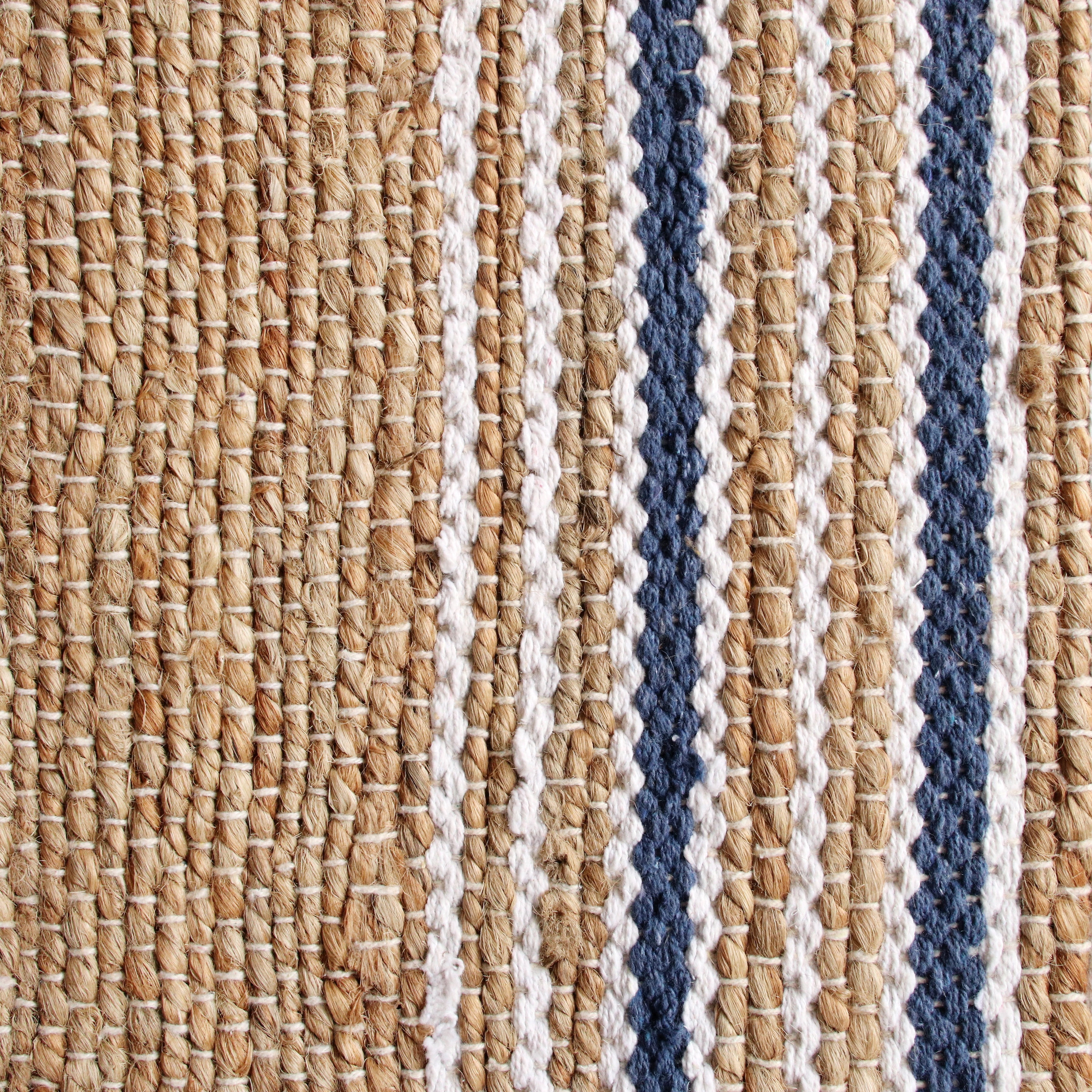 Ox Bay Striped Hand-Made Area Rug, 12' x 9'