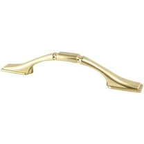 Berenson BE9199 10CZ 3 in. Advantage Plus One Arch Traditional Pull, Champagne