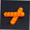 thumbnail image 2 of 2 Piece Mobile Phone Holder Sticker Office Holder Cord Holder Silicone Holder Cable Management Charging Cable Ring Orange Holder Socket Cable Management Orange, 2 of 4