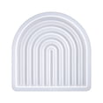 thumbnail image 2 of Sunjoy Tech Coaster Mold DIY Striped Easy Demold Super Absorbent Drink Coaster Mould Silicone Coaster Artistic Tray Mold, 2 of 8