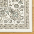 thumbnail image 4 of Gertmenian Majestic Vernon Traditional Border Medallion Floral Ivory Indoor Area Rug, 9x13, 4 of 7