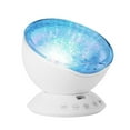 thumbnail image 1 of EeaseMX Proyector de luz LED con olas del océano que cambian de color, con luz nocturna para niños y reproductor de audio, cable USB, regalo de cumpleaños para niños y adultos., 1 of 7