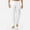 White, variant on gakvov Mens Athletic Casual Cotton Linen Pants Outdoor Resistant Classic Loose Fit Work Wear Trousers Straight-Legs Elastic Drawstring Waist Beach Pants Yoga Long Pants
