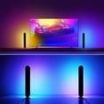thumbnail image 3 of Barra de luz LED RGB de 2 piezas, tira de LED horizontal/vertical multicolor colorida, 3 of 8