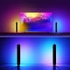 thumbnail image 3 of Barra de luz LED RGB de 2 piezas, tira de LED horizontal/vertical multicolor colorida, 3 of 8