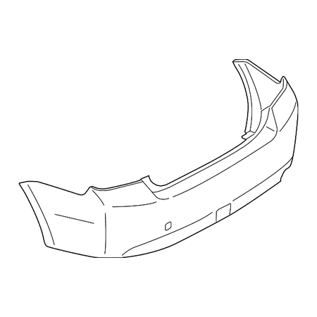 Genuine OE Subaru Bumper Cover - 57704FL21A
