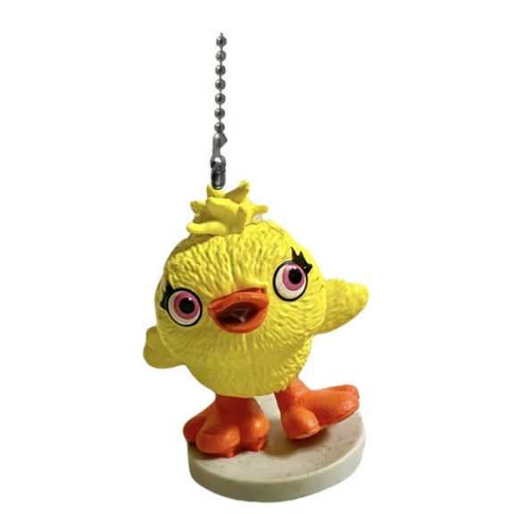 Toy Story 4 Ducky Fan Lamp Light Pull Chain PVC Figure Figurine Prize Toy New 2”