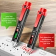 thumbnail image 4 of Adjustable Sensitivity Electrical Tester Pen Not Electric Detectors Live Wire Identifier Flashlight Color Displa, 4 of 17