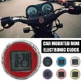 thumbnail image 2 of Wmool Waterproof Mini Digital Clock Motorcycle Bike Sticky Watch Hot Modific, 2 of 9