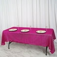 thumbnail image 5 of BalsaCircle 60" x 102" Sequin Rectangular Tablecloth Fuchsia, 5 of 8