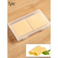 thumbnail image 5 of Butter Cheese Storage Box With Flip Lid Portable Refrigerator Fruit Vegetable Fresh-Keeping Packaging Box Transparent Cheese Container For Restaurant Kitchen Supplies Kitchen Accessorie, 5 of 5