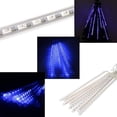 thumbnail image 7 of Meteor Shower Rain Lights, Outdoor Drop Icicle Snow Fall String LED Waterproof Christmas Lights with 50cm 8 Tube 240 LEDs for Holiday Party Wedding Christmas Tree Decoration(Blue), 7 of 7