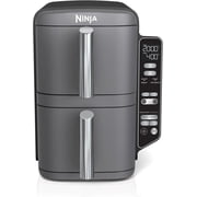 Restored Ninja SL400 DoubleStack XL 2-Basket Air Fryer 10 QT, Gray