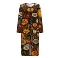 thumbnail image 4 of Xoenoiee Daisy Flower Print Womens Robe Long Zipper Front Bathrobe Full Length Housecoat Soft Nightgown Sleepwear Nightdress for Ladies, Size S, 4 of 7