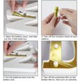 thumbnail image 4 of Letter Lights Alphabet Lamp LED Letter Lighting Golden Letter Light Illuminated Letters Night Lights Decoration for Birthday Party Wedding Kids Room - &, 4 of 7