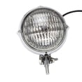 thumbnail image 3 of LOVIVER Motorcycle 4 inch Headlight Amber Light Lamp Assembly for Cruiser Chopper, 3 of 8