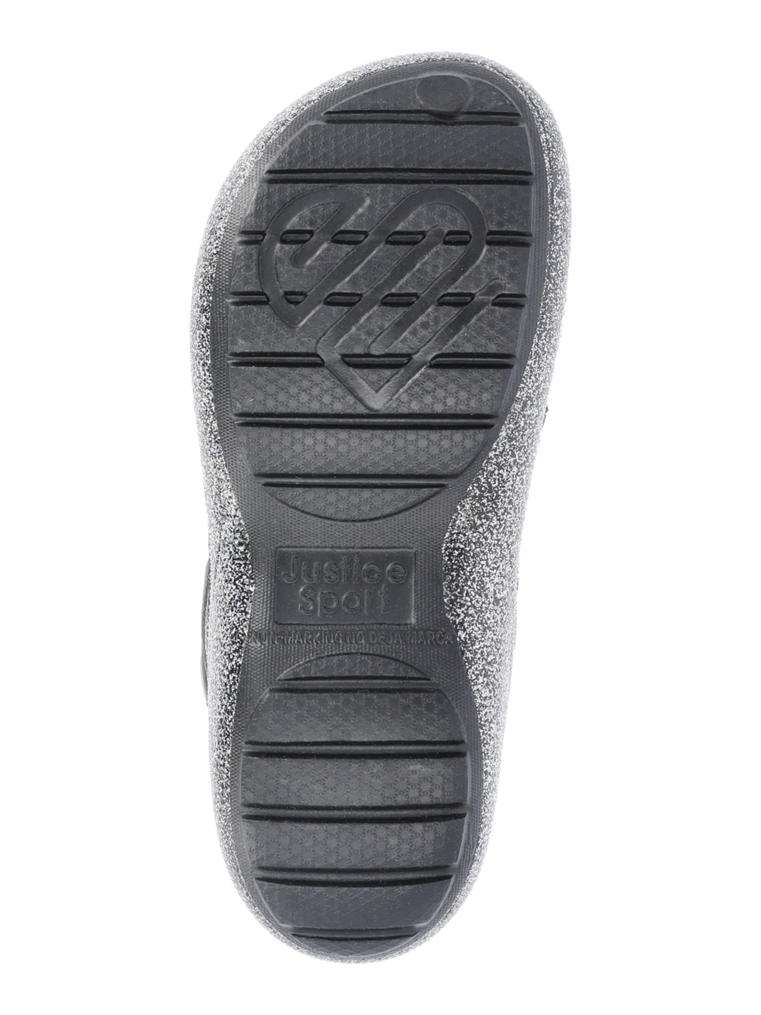 Justice Little Girls and Big Girls Clogs with Charms
