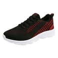 thumbnail image 1 of TIEVOSA Espadrilles Extérieur Respirantes à Lacets Course Chaudes Sport Mode Chaussures Femmes Chaussures en Maille Espadrilles pour Femmes, 1 of 4