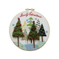 GUOWE Walmart week Clearance Sale DIY Christmas Embroidery Desktop Wall