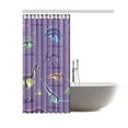 thumbnail image 2 of ARTJIA Jurassic Dinosaur Bathroom Waterproof Fabric Shower Curtain 66x72 inches, 2 of 2