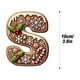 thumbnail image 3 of Seyotauo 26 Gingerbread Alphabet Letter Ornaments, Christmas A to Z Letters - Xmas Tree Hanging Ornaments for DIY Crafts, 3 of 3