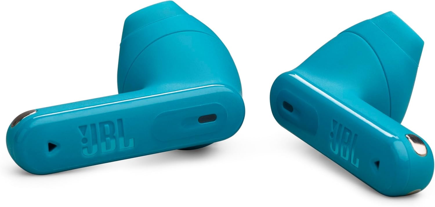 Open Box JBL Tune Flex 2 - True Wireless Noise Cancelling Earbuds - Turquoise