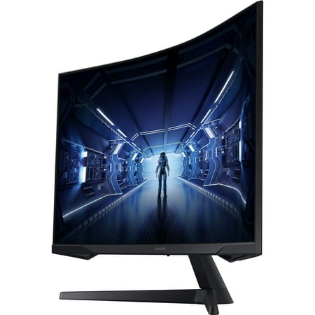 Samsung - Odyssey G5 32" LED Curved WQHD FreeSync Monitor with HDR (HDMI) - Black