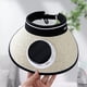thumbnail image 1 of Sombrero de ala ancha con ventilador solar desmontable y ala ancha para verano, montañismo y pesca., 1 of 7
