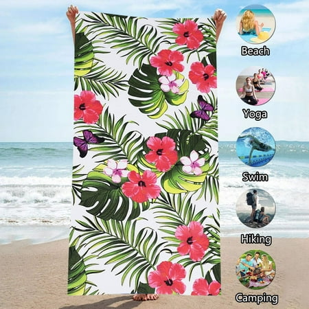 

Vikudaty Beach Towel Quick Dry Super Absorbent Lightweight Towels Blanket Mask Printing 2022 home decor