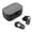 Black, variant on Language Translator Earbuds, Online Support 144 Languages Accents Translation Music, 5.0 360 Degree Surround Sound Translator Device with APP for IOS
