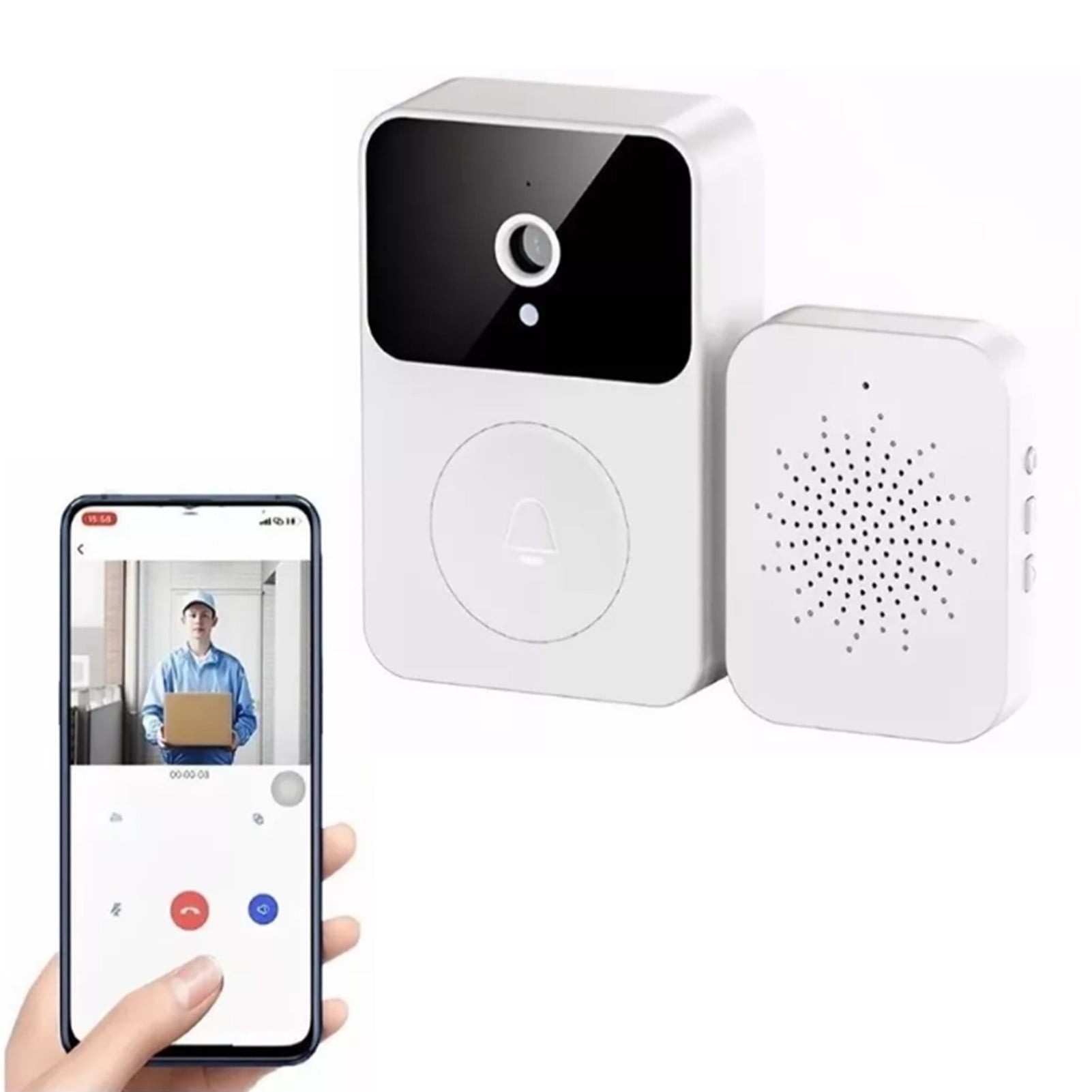 Iphone Xtreme Connected Doorbell App Dusco Wifi-Enabled Video