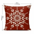 thumbnail image 3 of sruoe Christmas Pillow Cover, Christmas Pillow Case, 17x17 in Soft Flax Christmas Pillow Cover, Christmas Pillow Sham for Christmas Decoration, Decor Car Bed Sofa, 3 of 6