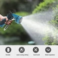 thumbnail image 4 of Boquilla de agua de alta presión con 10 funciones | Pulverizador de plástico multiusos para lavado de autos y mangueras de jardín | Rociado atomizado ajustable | Mango ergonómico | 1 unidad, 4 of 6