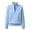 A1 Sky Blue, variant on Quarter Zip Pullover Women Polo Shirts Mockneck Sweatshirt for Women Comfort Athletic Basic Tops No Hood Long Sleeve Football Mom Shirts Preppy Teacher Airport Travel Outfit Cute Cozysweatshirts